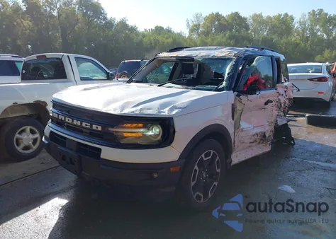 2021 Ford Bronco Sport Outer Banks from USA, damaged, VIN 3FMCR9C68MRB13560